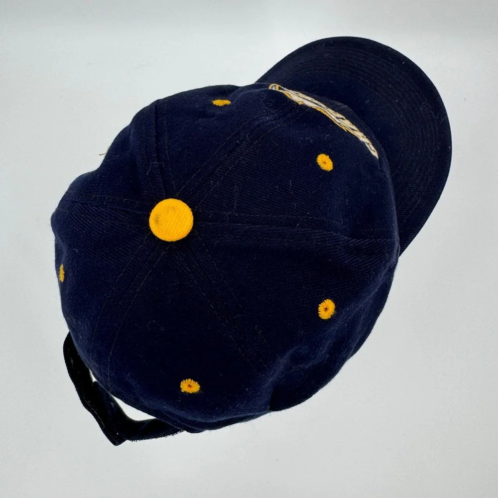 Vintage San Diego‎ Chargers NFL Navy Blue Yellow Strapback Hat Baseball Cap